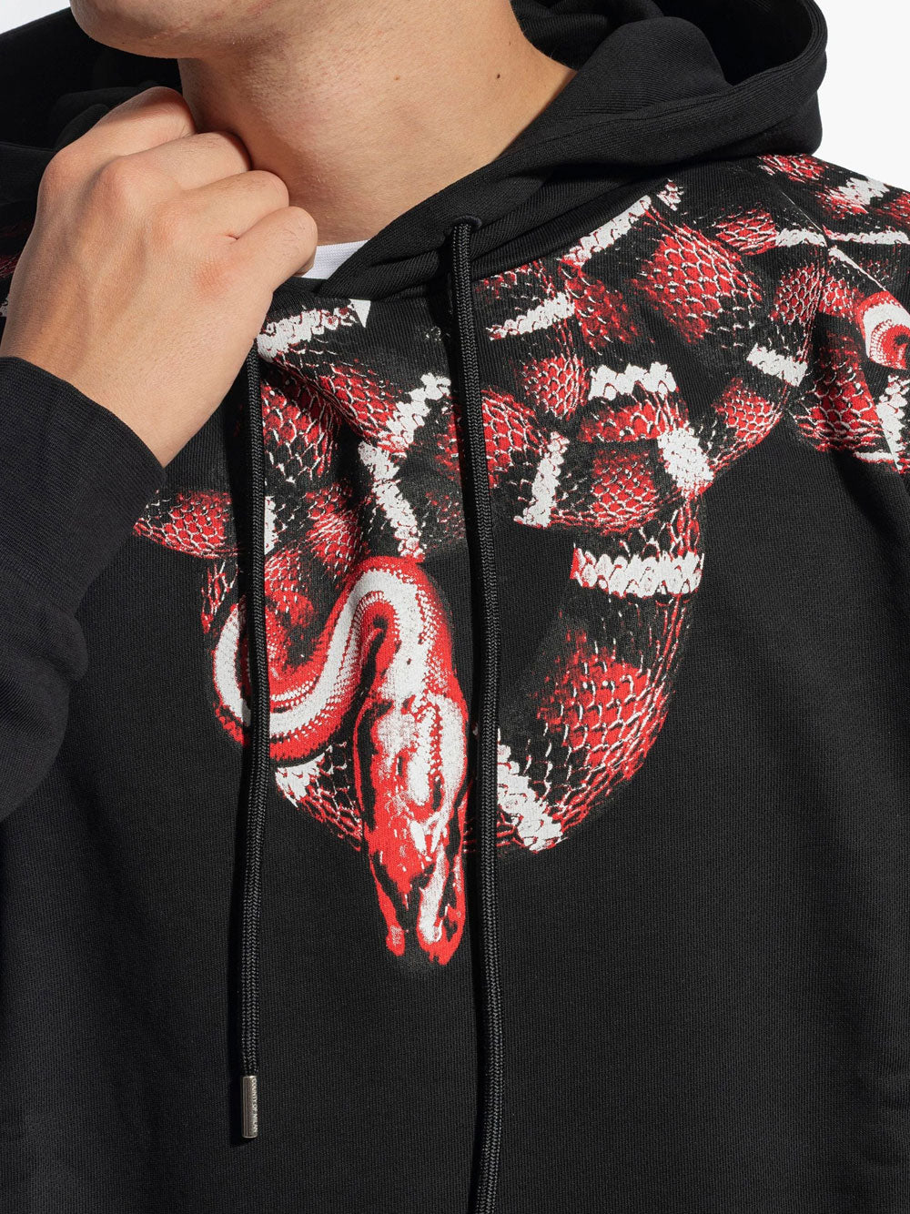 Felpa Cappuccio County of Milan da Uomo - Nero