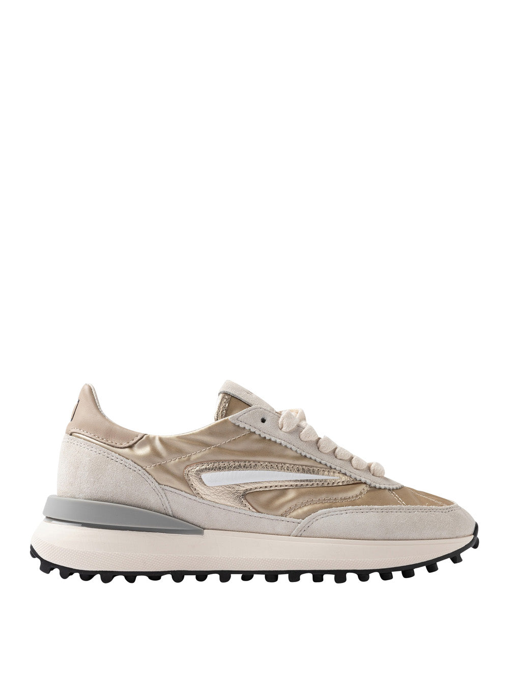 Sneakers Date Athleta Laminated da Donna - Oro