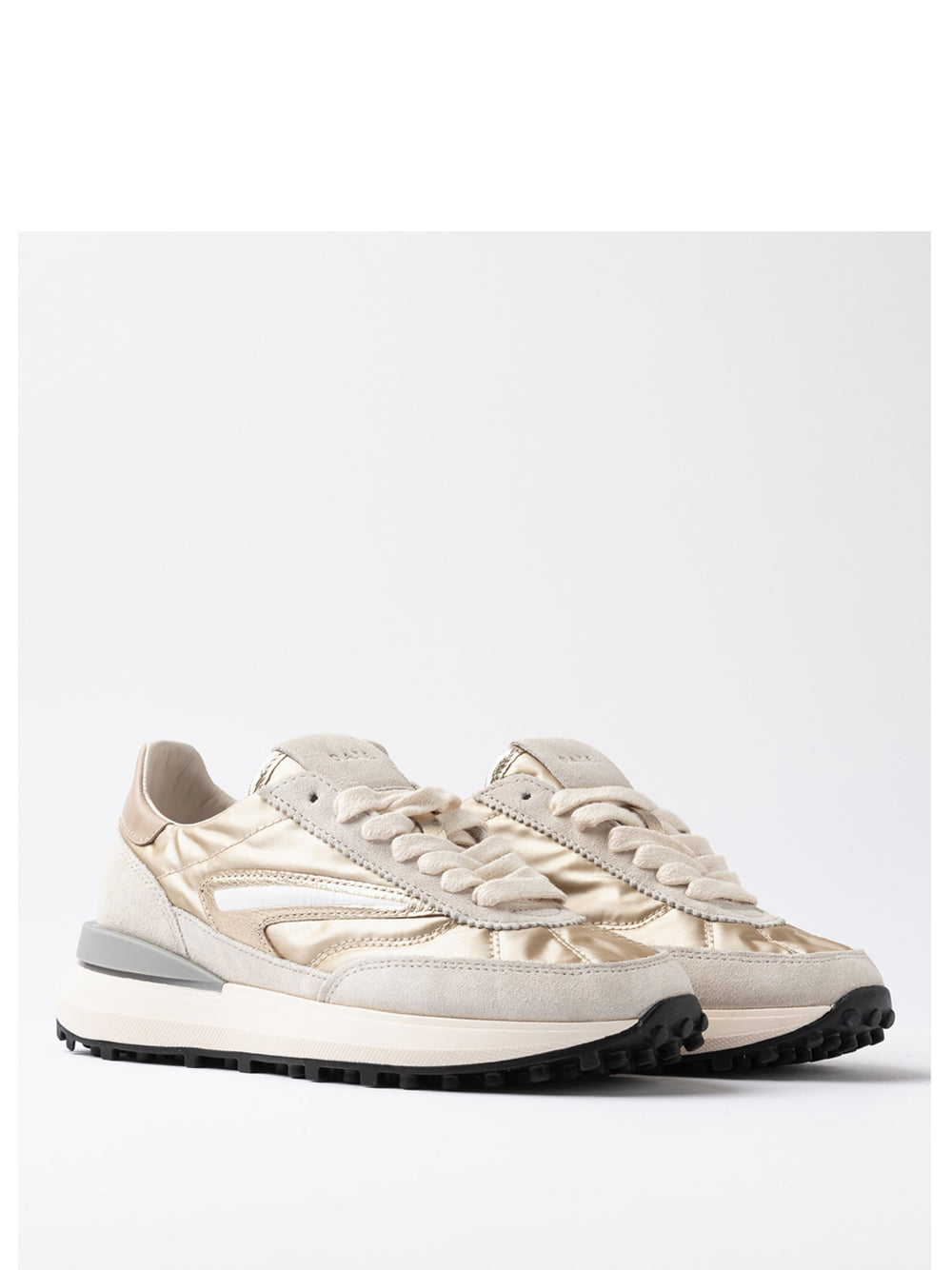 Sneakers Date Athleta Laminated da Donna - Oro