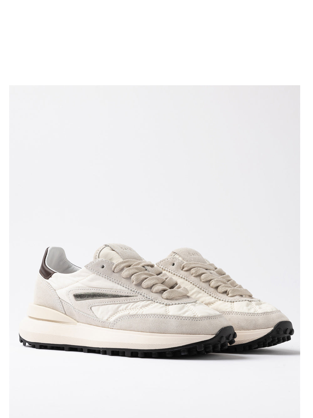 Sneakers Date Athleta Nylon da Donna - Bianco