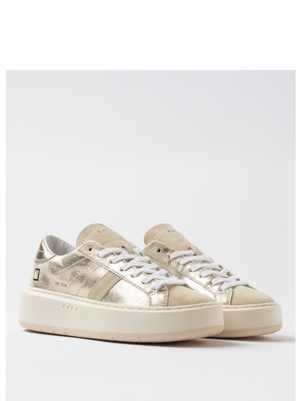 Sneakers Date Hill Low Platform da Donna - Metallico Grigio