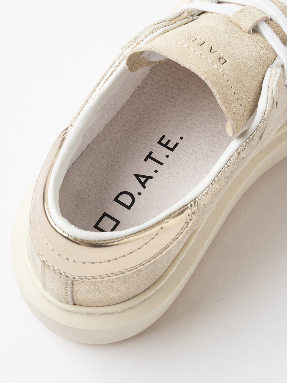 Sneakers Date Hill Low Platform da Donna - Metallico Grigio