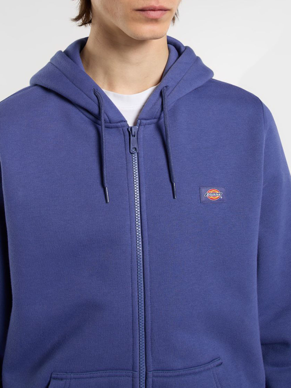 Felpa Zip Dickies Oakport da Uomo - Viola