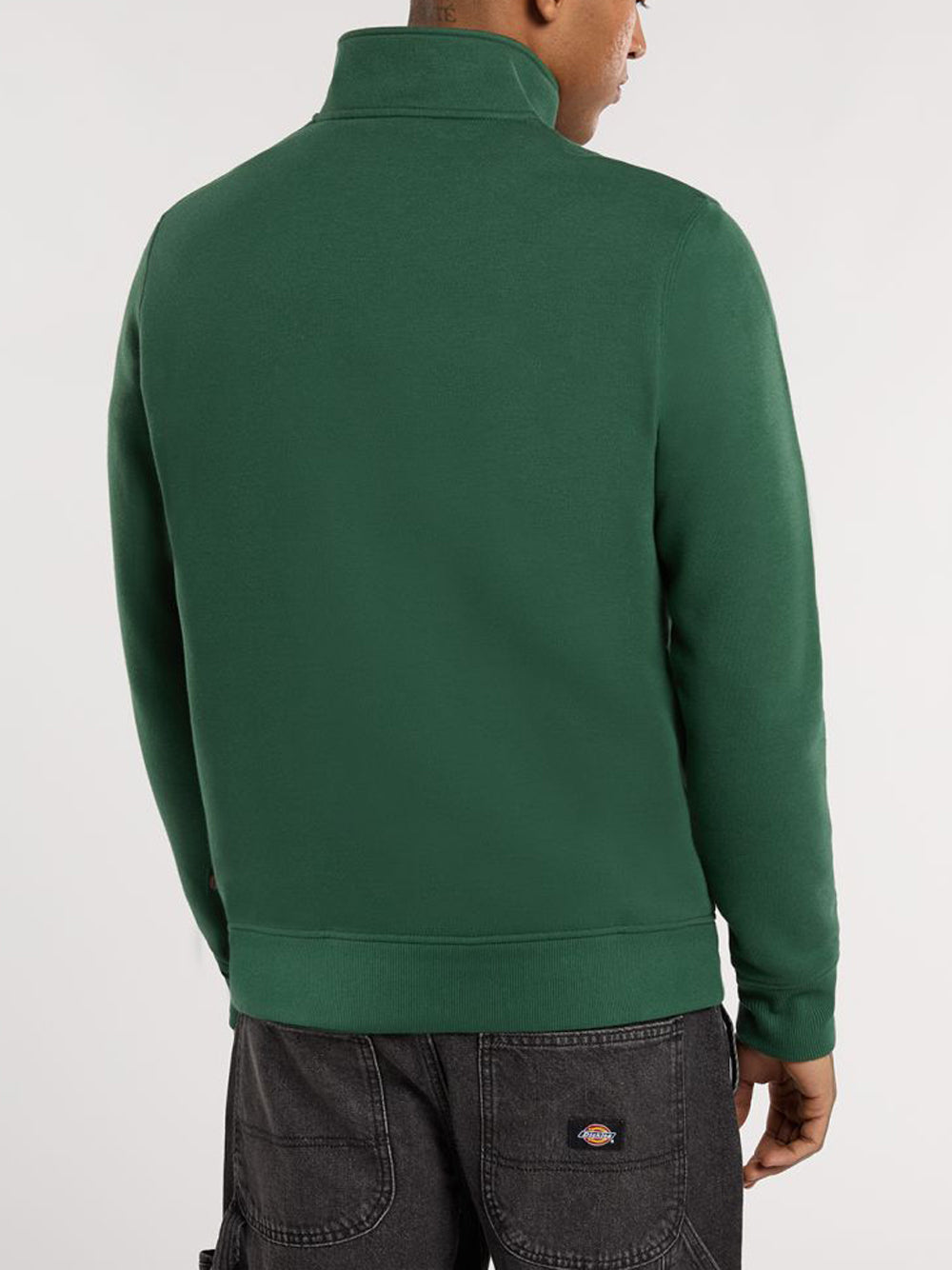 Felpa Zip Dickies Oakport da Uomo - Verde