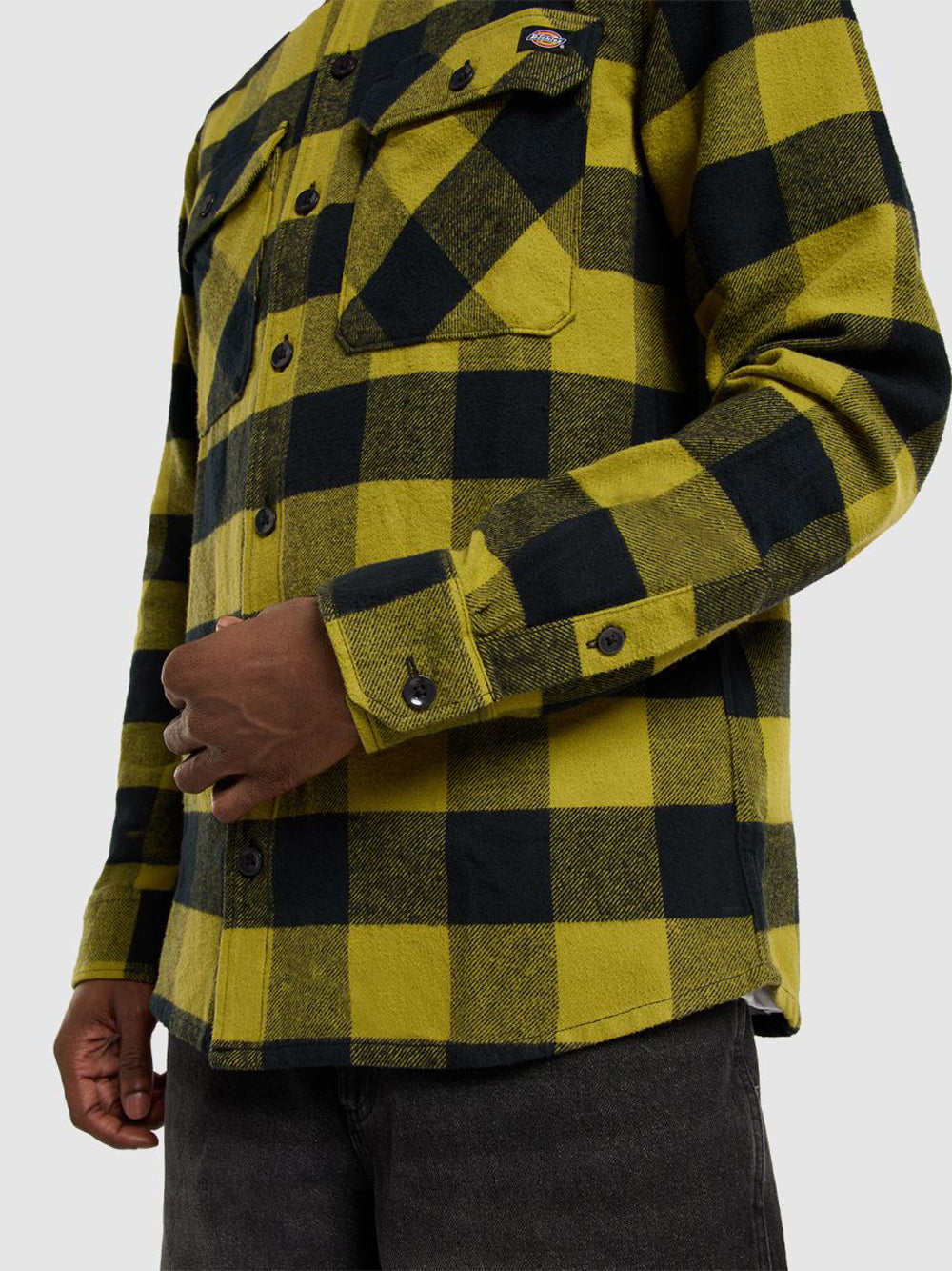 Camicia Casual Dickies Sacramento Shirt Evergreen Spr da Uomo - Verde