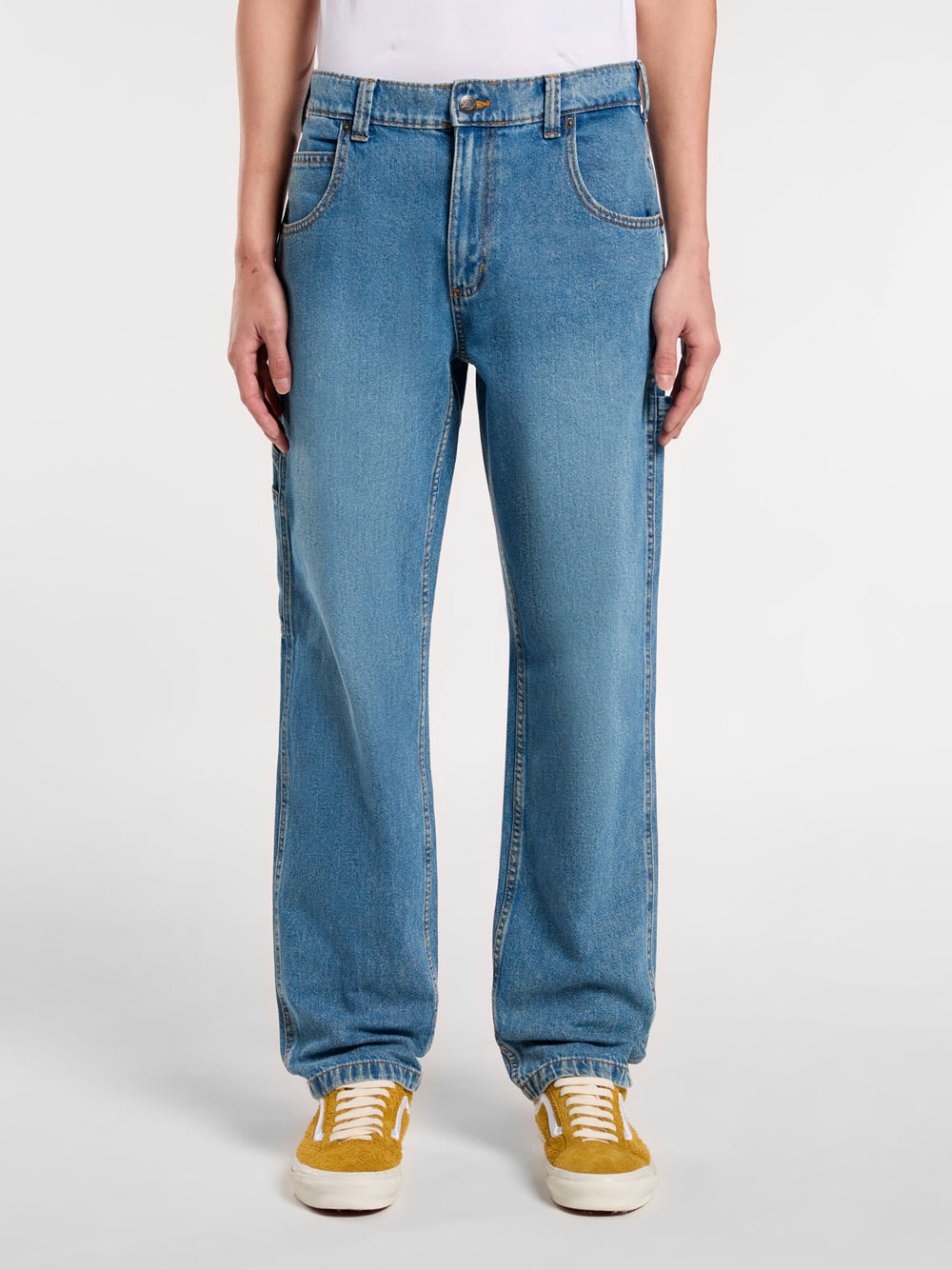 Jeans Straight Dickies Garyville da Uomo - Denim