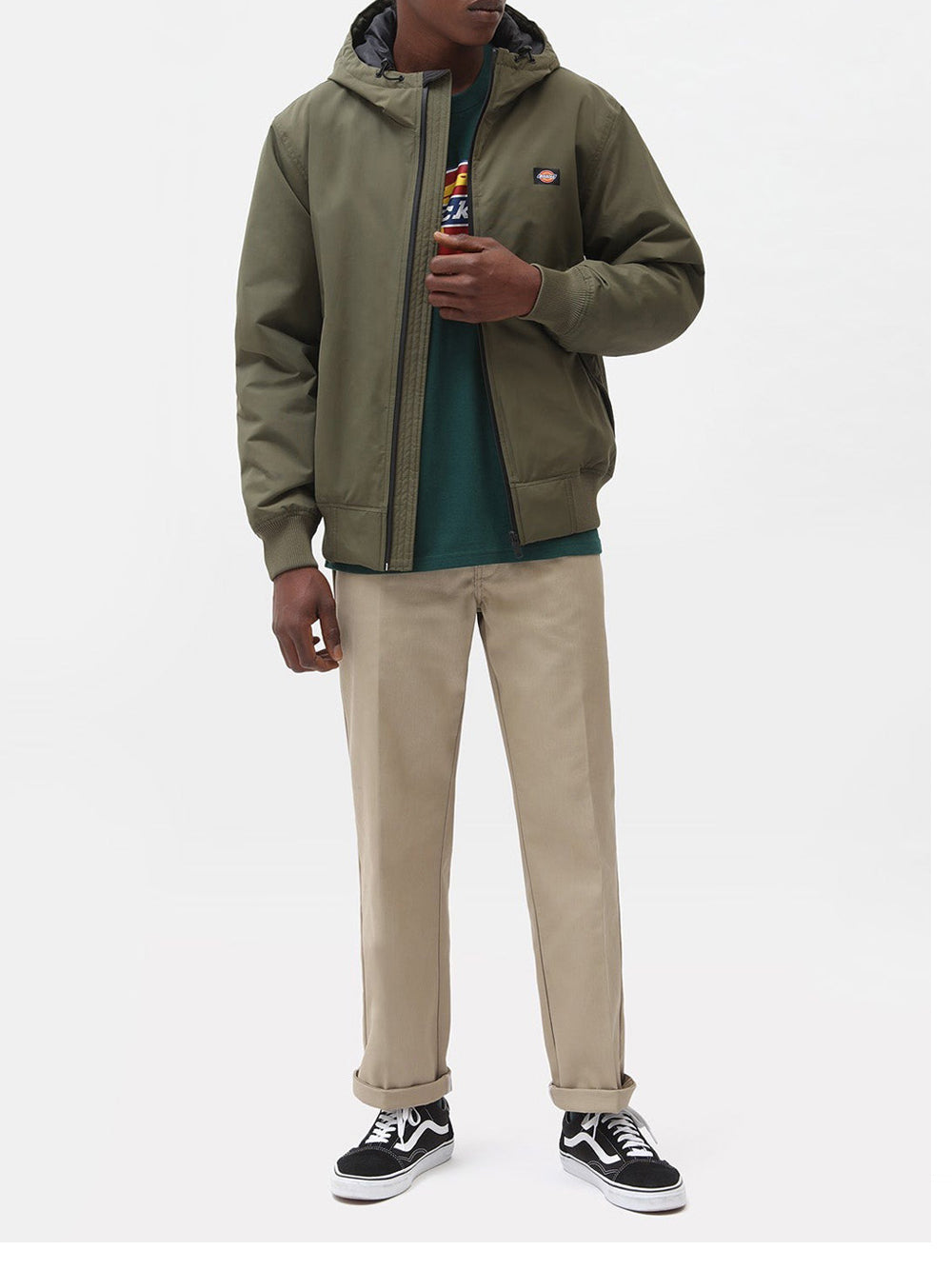Giubbino Dickies New Sarpy da Uomo - Verde