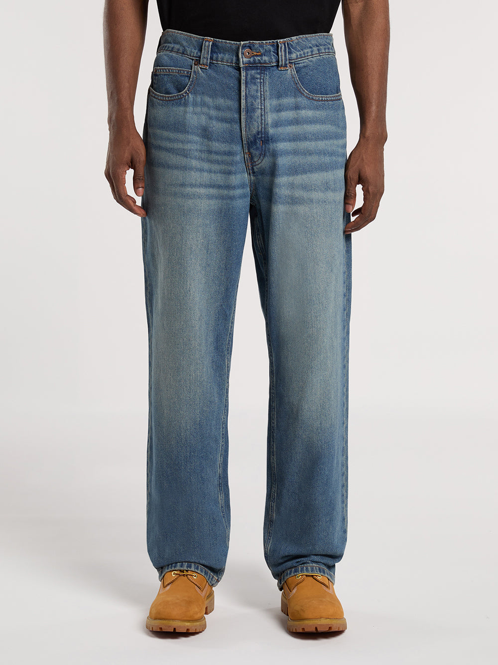 Jeans Wide Dickies Thomasville da Uomo - Denim