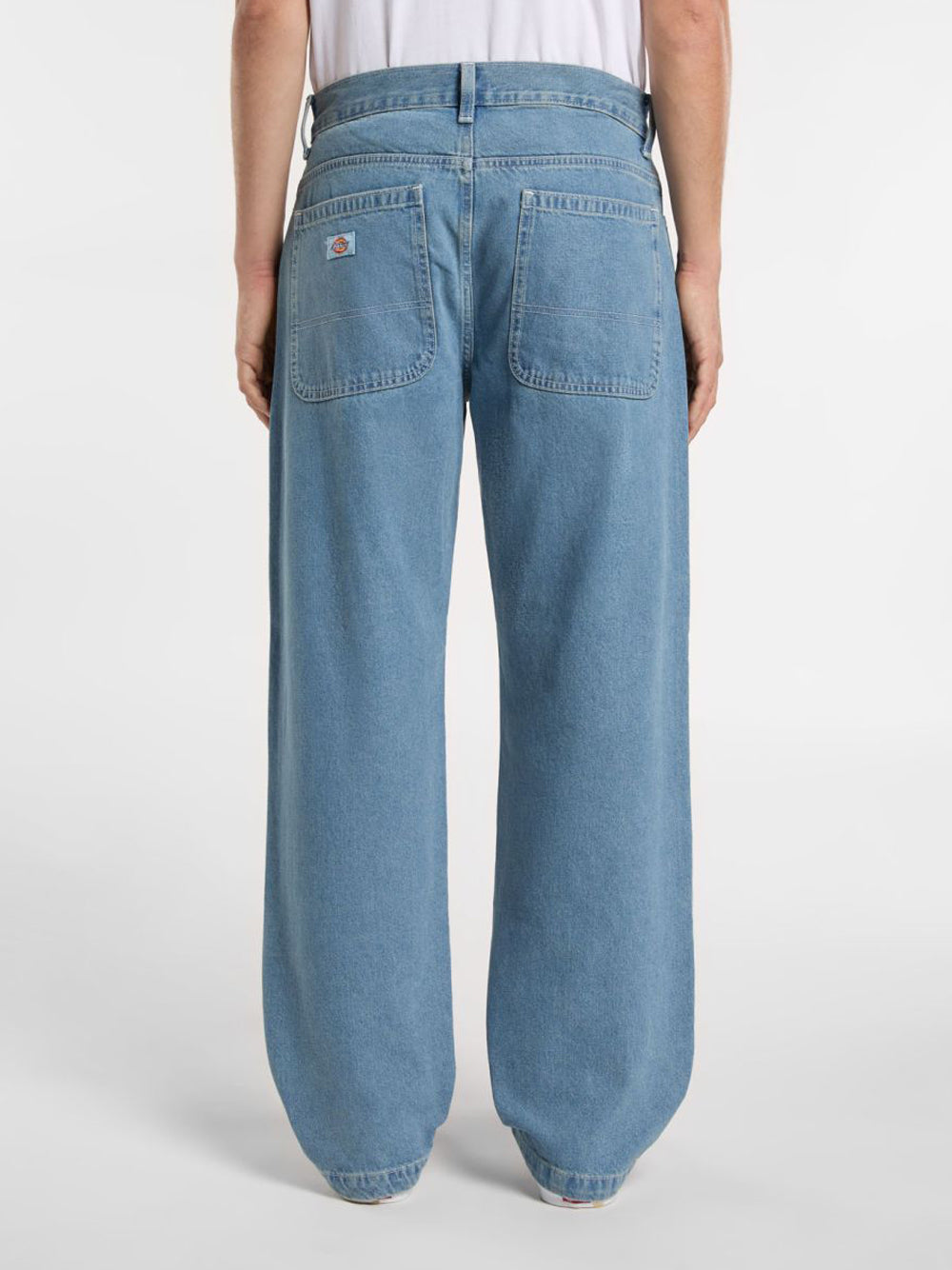 Jeans Wide Dickies Double Knee da Uomo - Denim