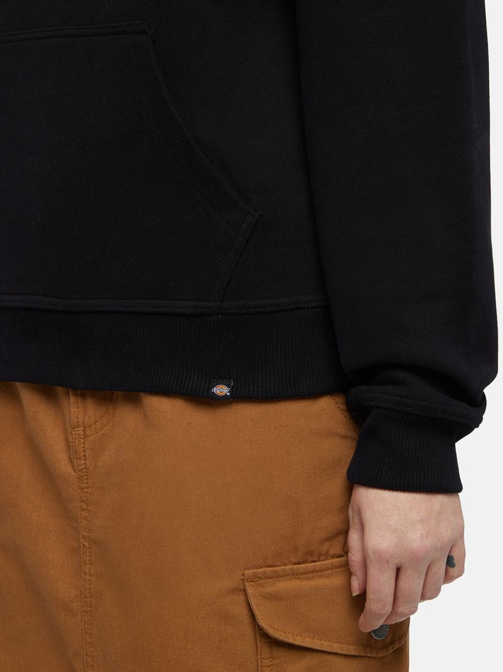 Felpa Cappuccio Dickies Clancy Hoodie W da Donna - Nero
