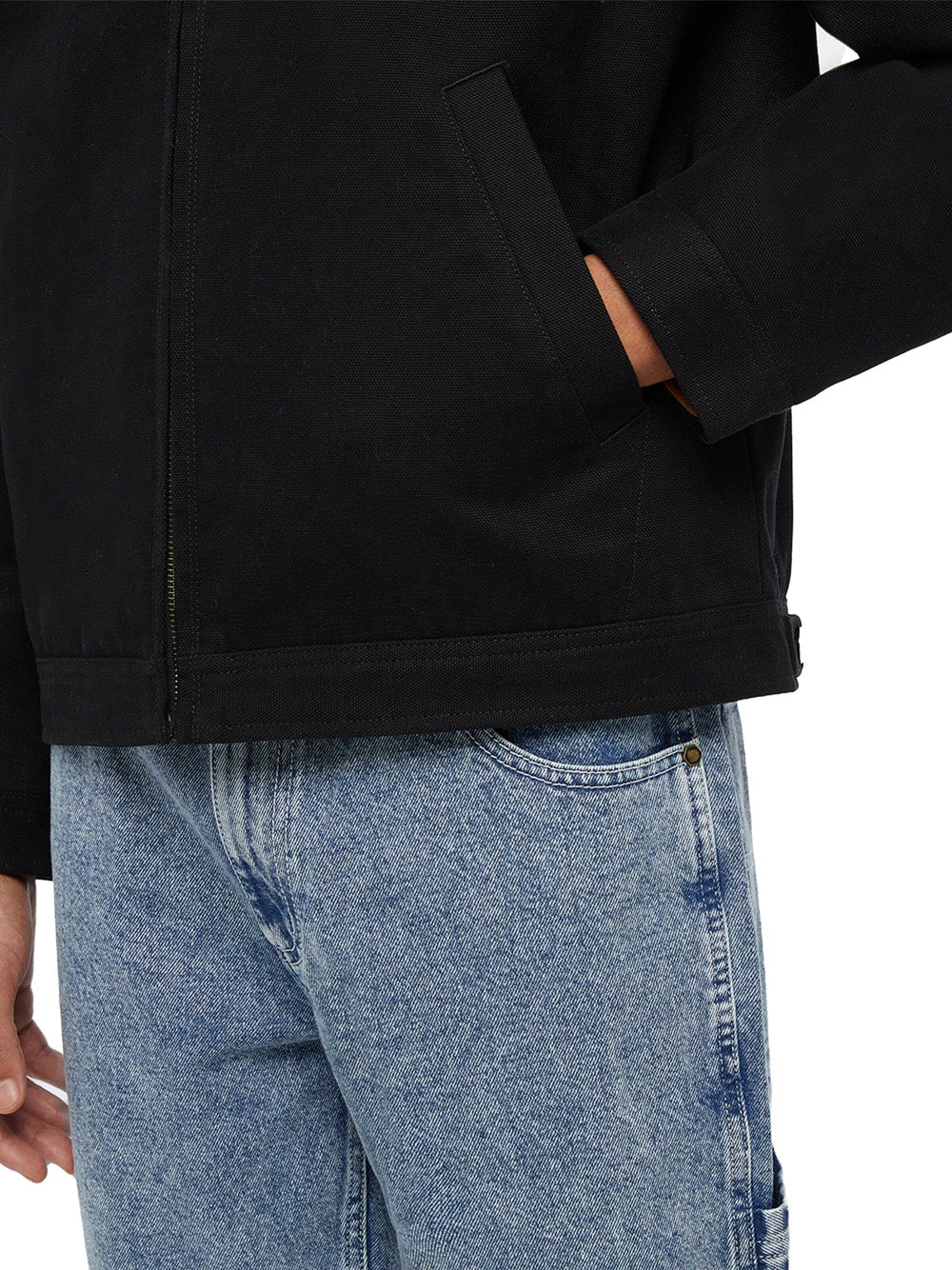 Giubbino Dickies Painter Jacket Canvas da Uomo - Nero