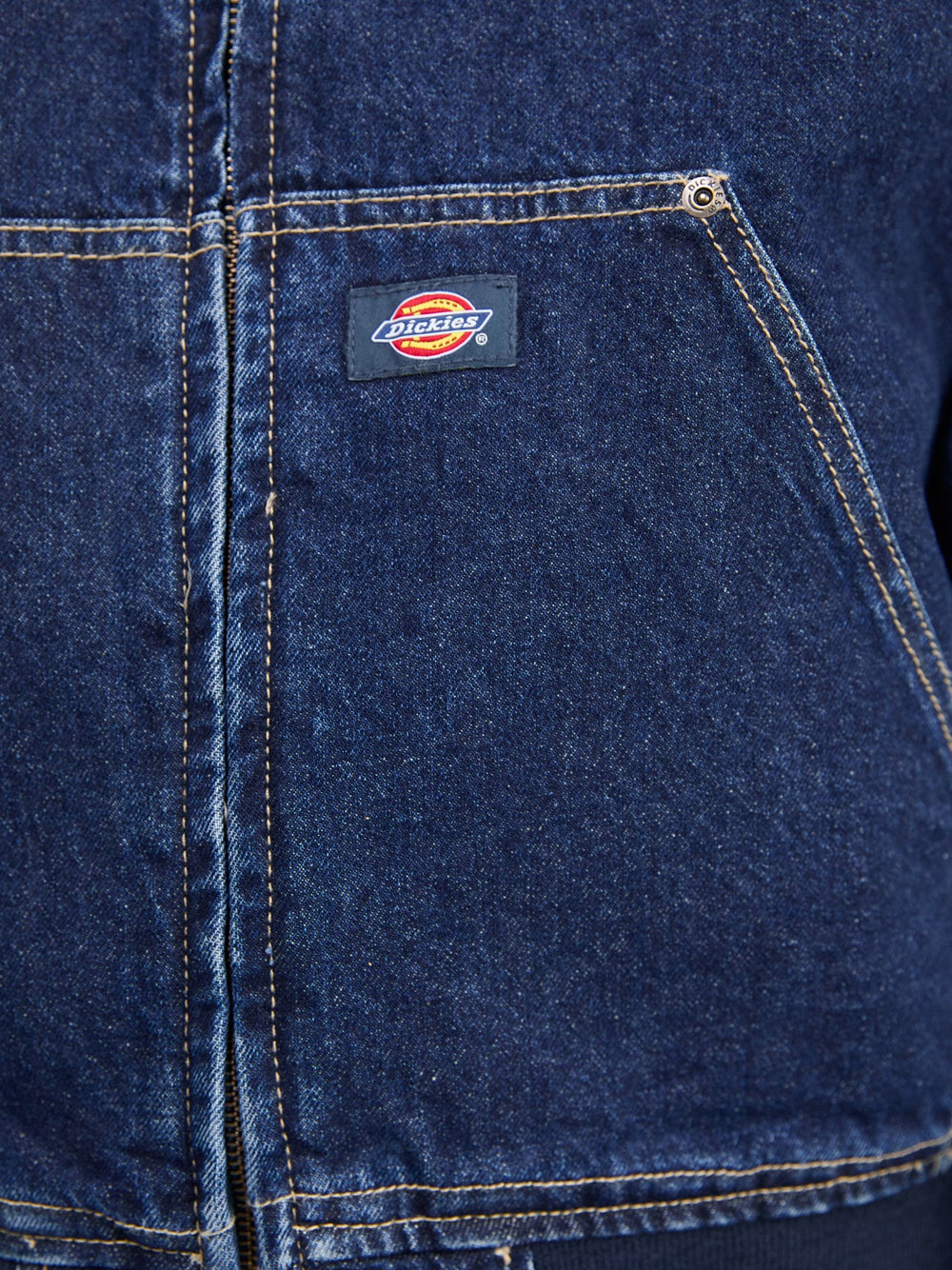 Giubbino di Jeans Dickies Hilham da Uomo - Denim