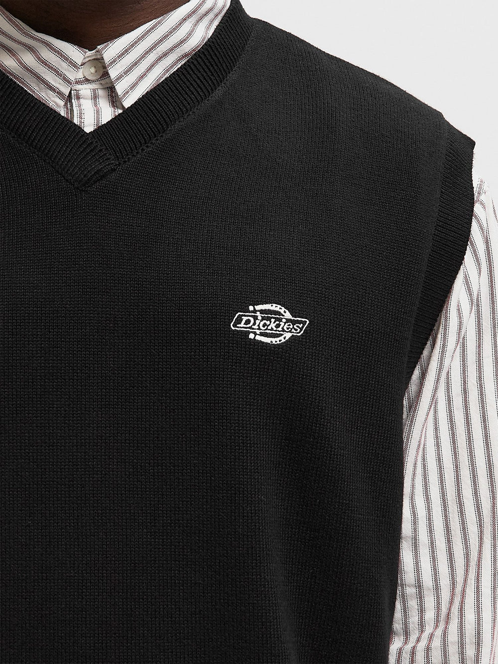 Gilet Dickies Summerdale Sweater Vest da Uomo - Nero