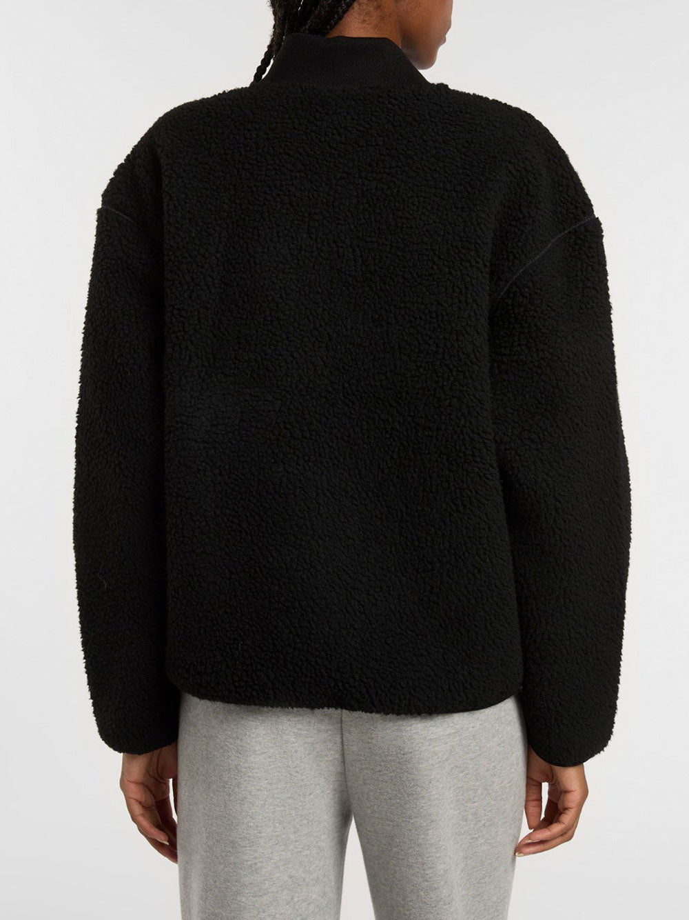 Bomber Dickies Central Sherpa da Donna - Nero