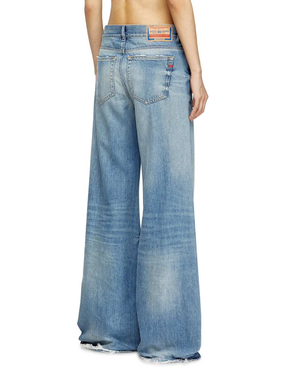 Jeans Wide Diesel Akemi da Donna - Denim
