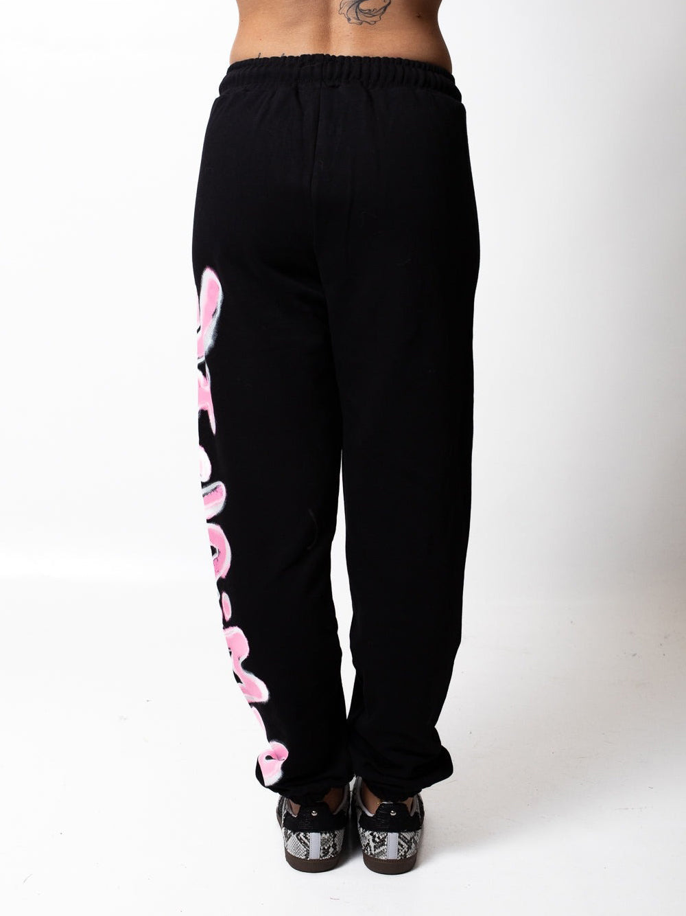 Pantalone Tuta Disclaimer da Donna - Nero