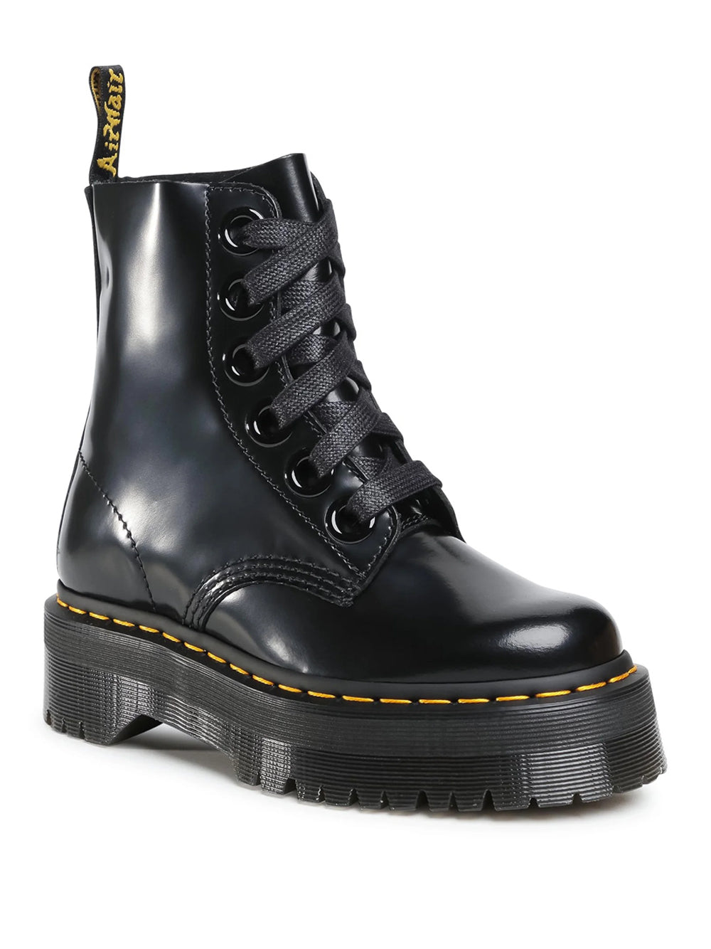 Anfibio Dr. Martens Molly Platform da Donna - Nero