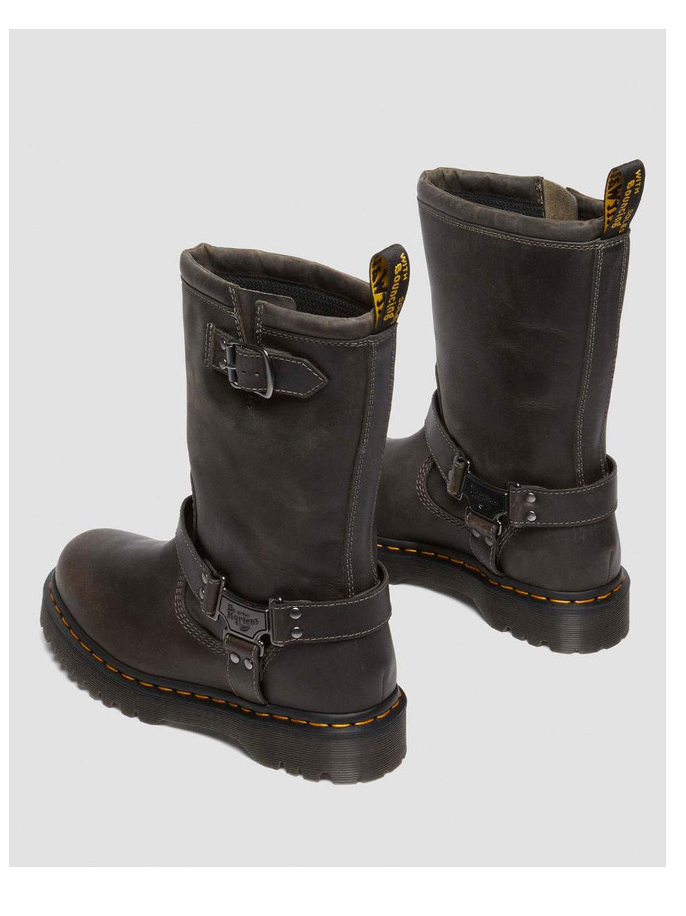 Stivale Dr. Martens Biker Anistone da Donna - Marrone