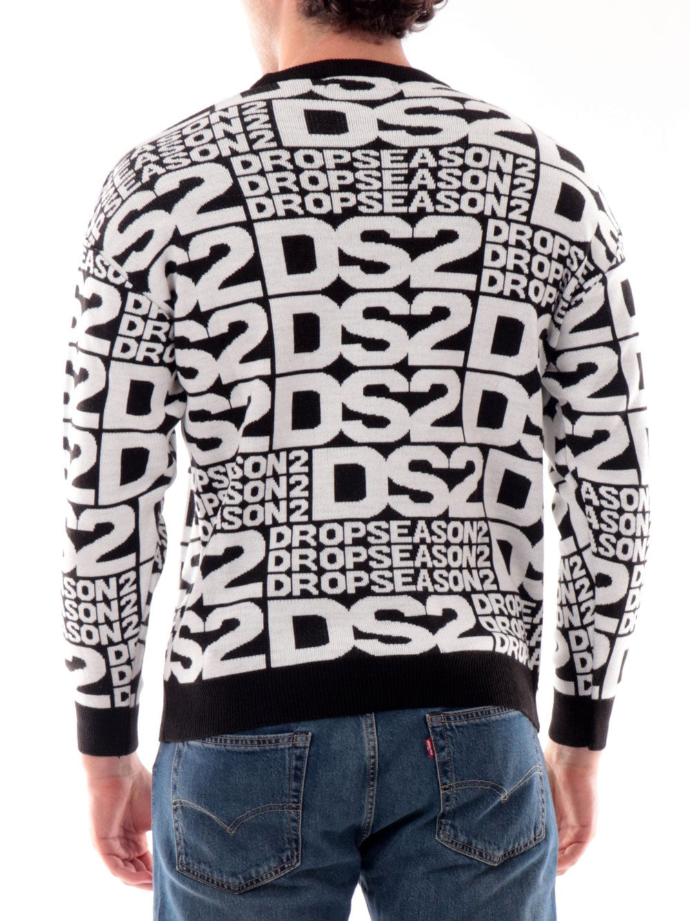 Pullover Drop Season 2 da Uomo - Nero