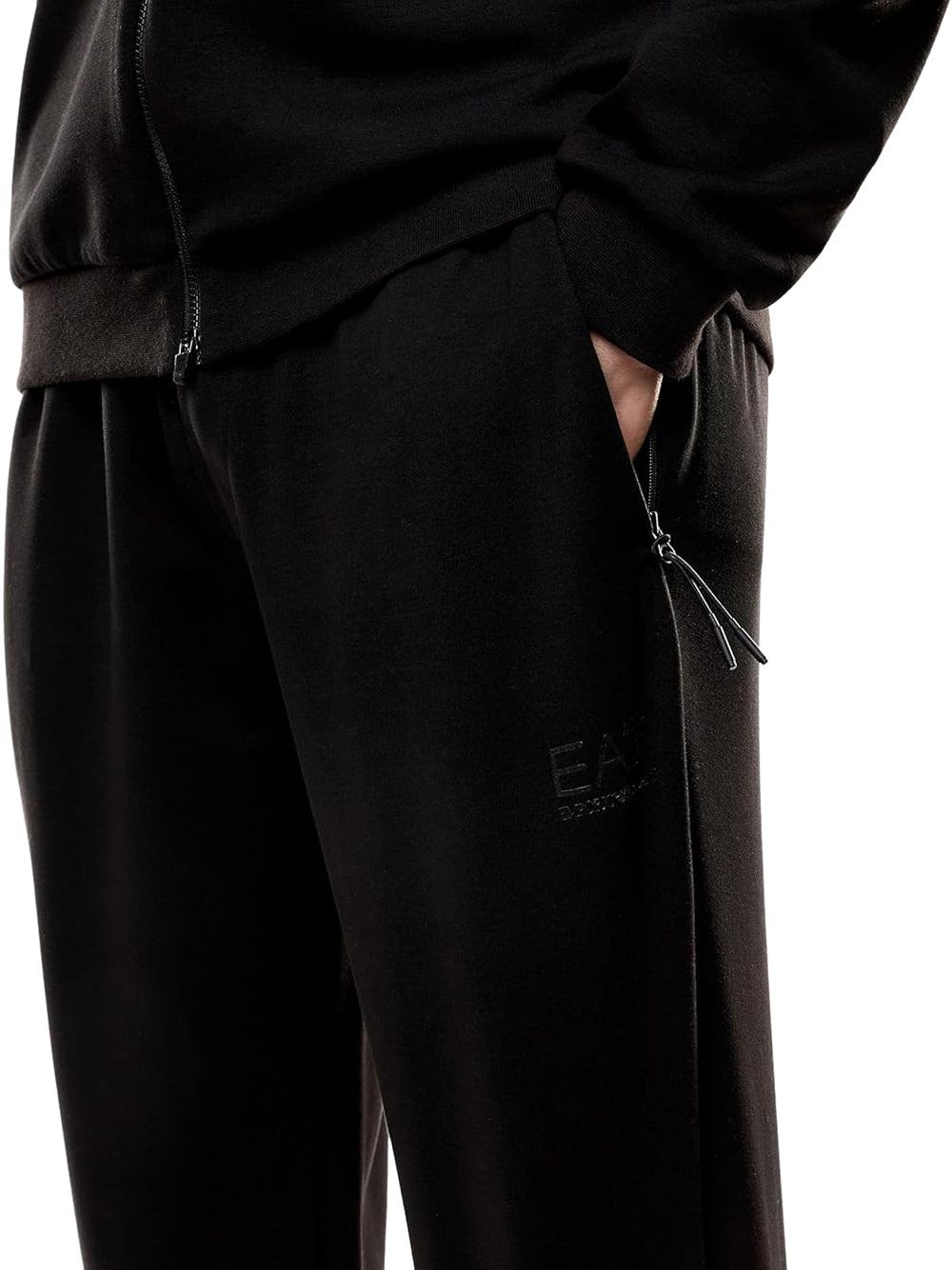 Ea7 Emporio Armani Tuta Uomo Mod. 7M000665 AF12501 UC001 Nero
