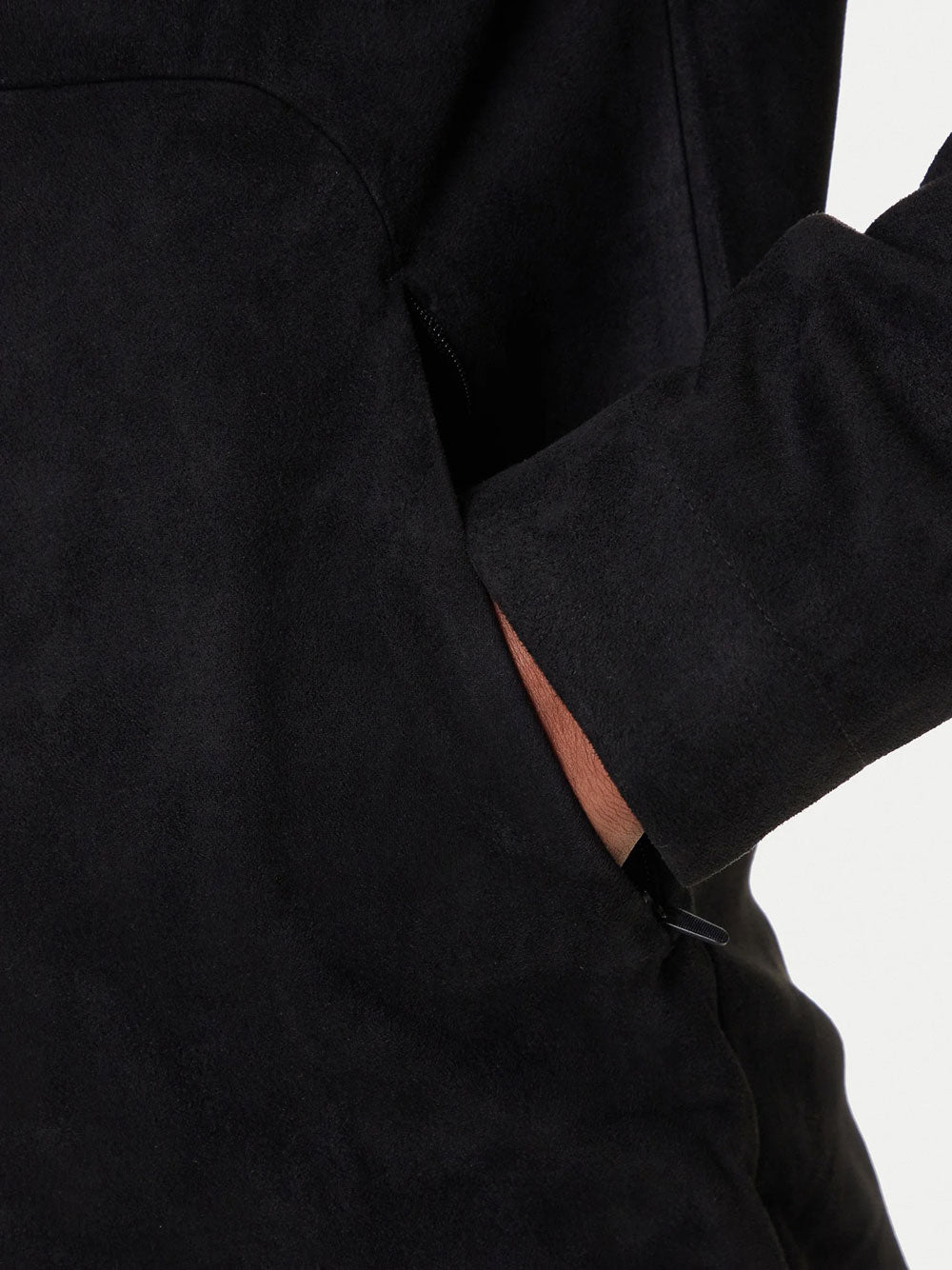 Felpa Zip Ea7 da Uomo - Nero