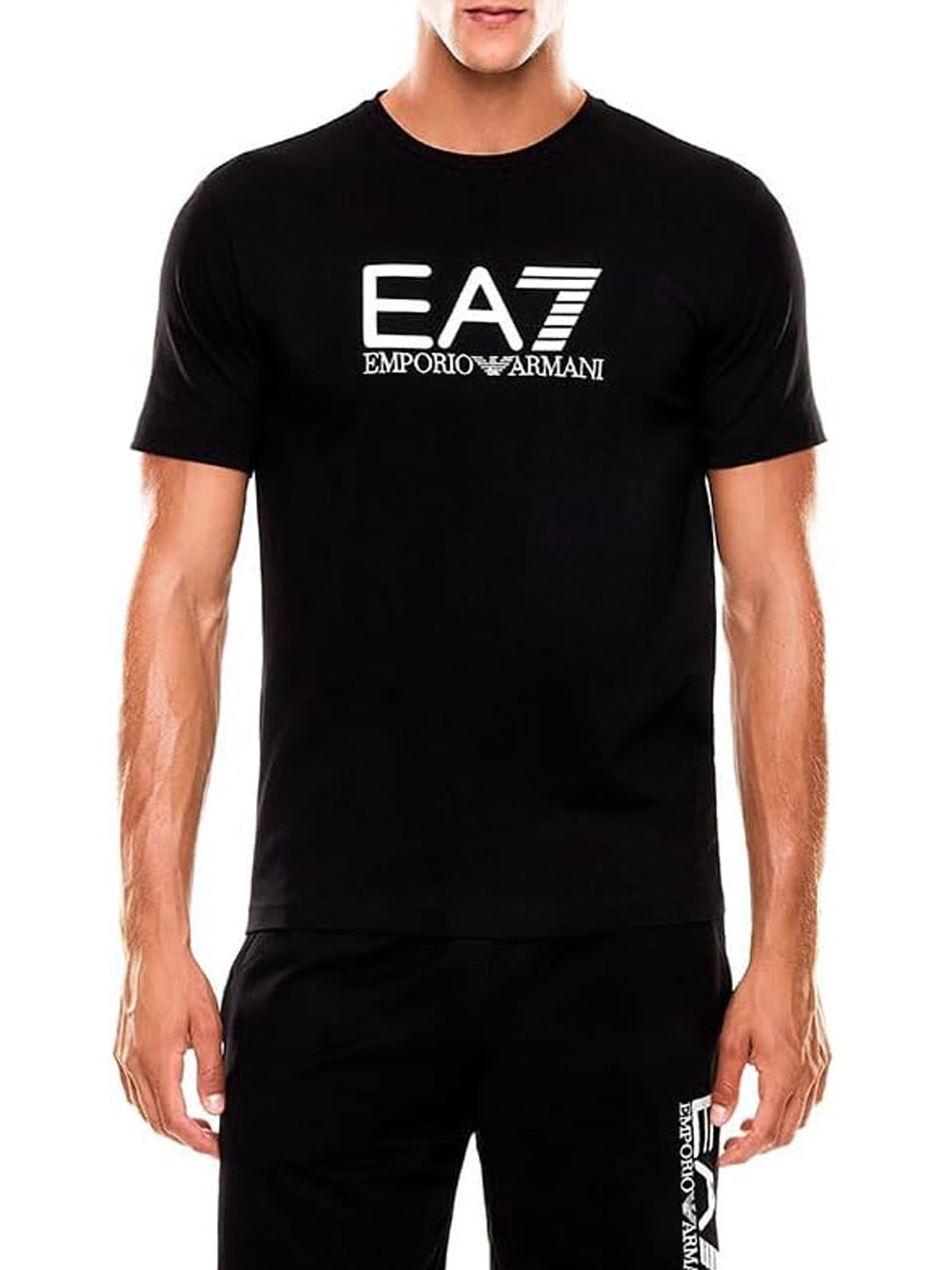 Ea7 Emporio Armani T-shirt Uomo Mod. 7M000899 AF10373 MC317 Nero