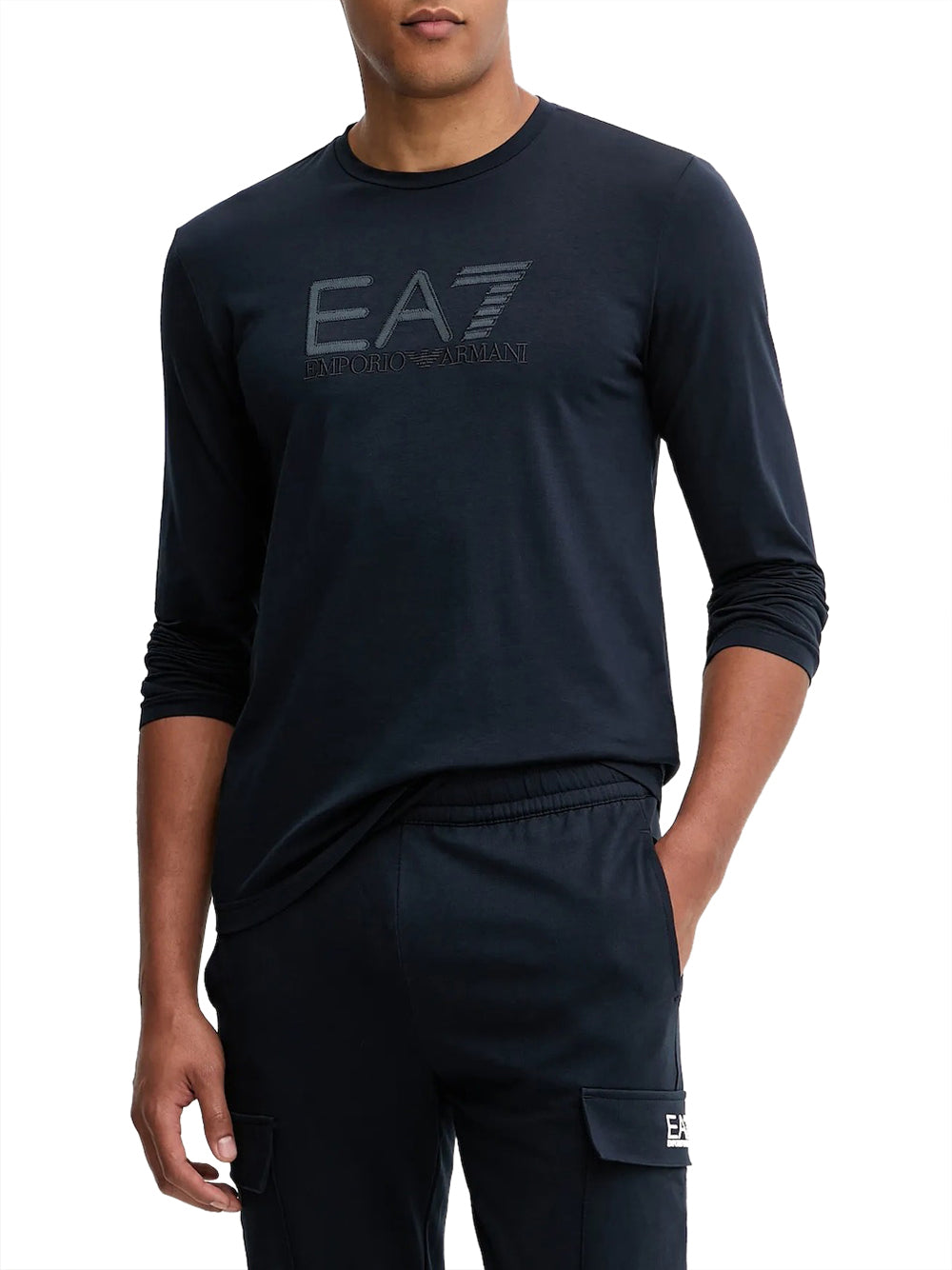 T-shirt Ea7 da Uomo - Blu