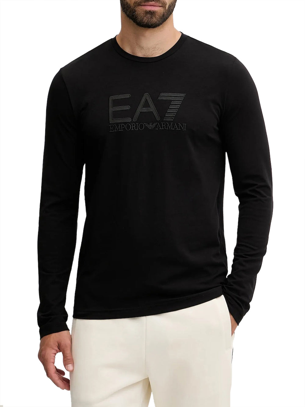 T-shirt Ea7 da Uomo - Nero