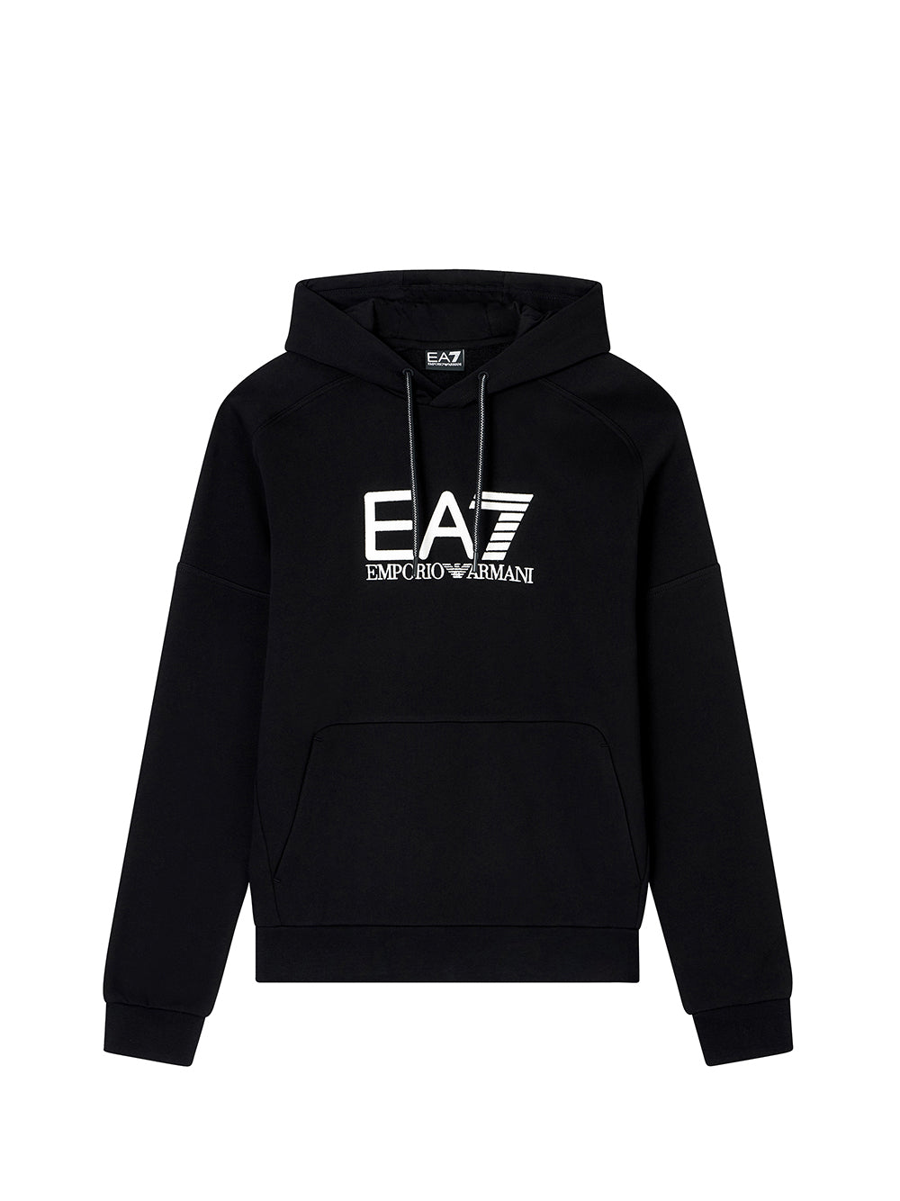 Ea7 Emporio Armani Felpa cappuccio Uomo Mod. 7M000909 AF10377 MC317 Nero