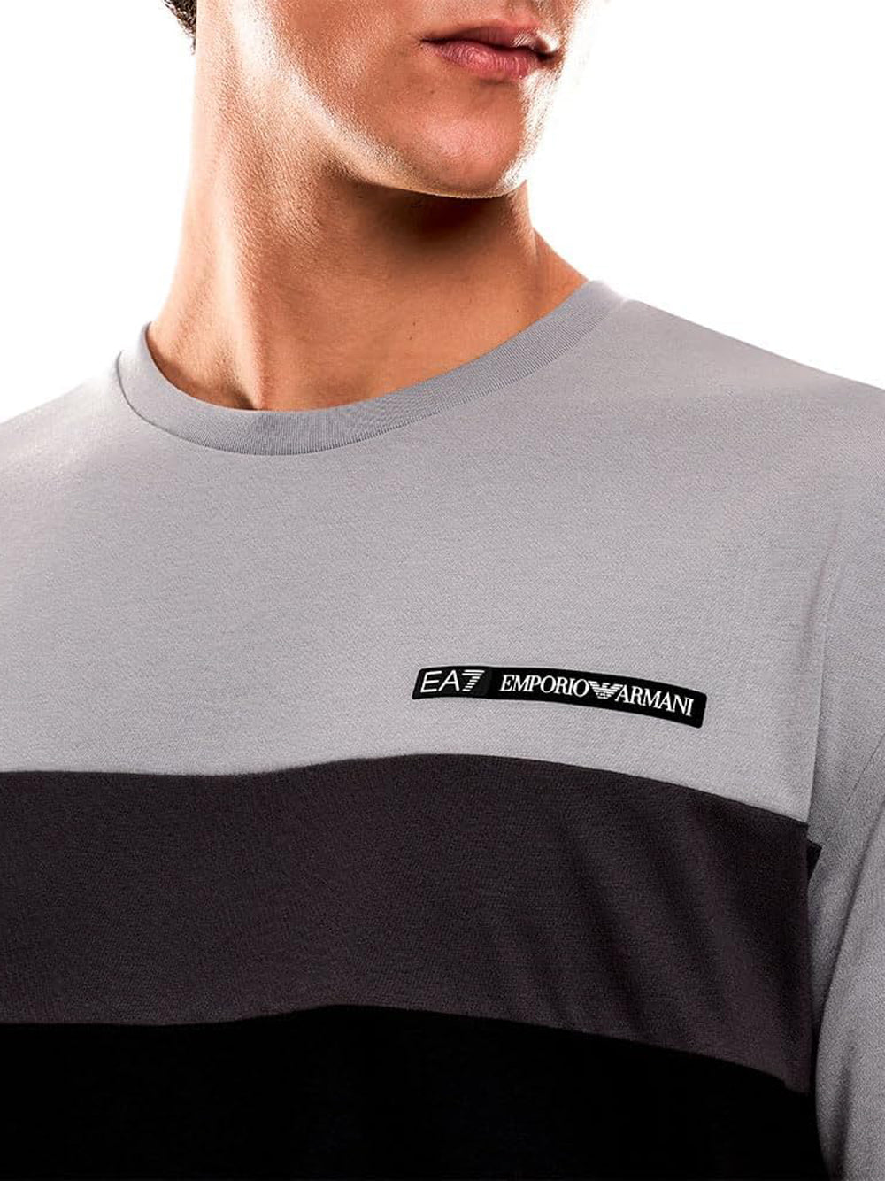 Ea7 Emporio Armani T-shirt Uomo Mod. 7M000935 AF16548 U8062 Grigio