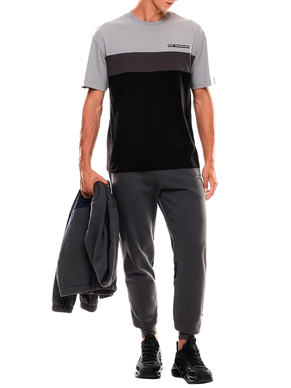 Ea7 Emporio Armani T-shirt Uomo Mod. 7M000935 AF16548 U8062 Grigio
