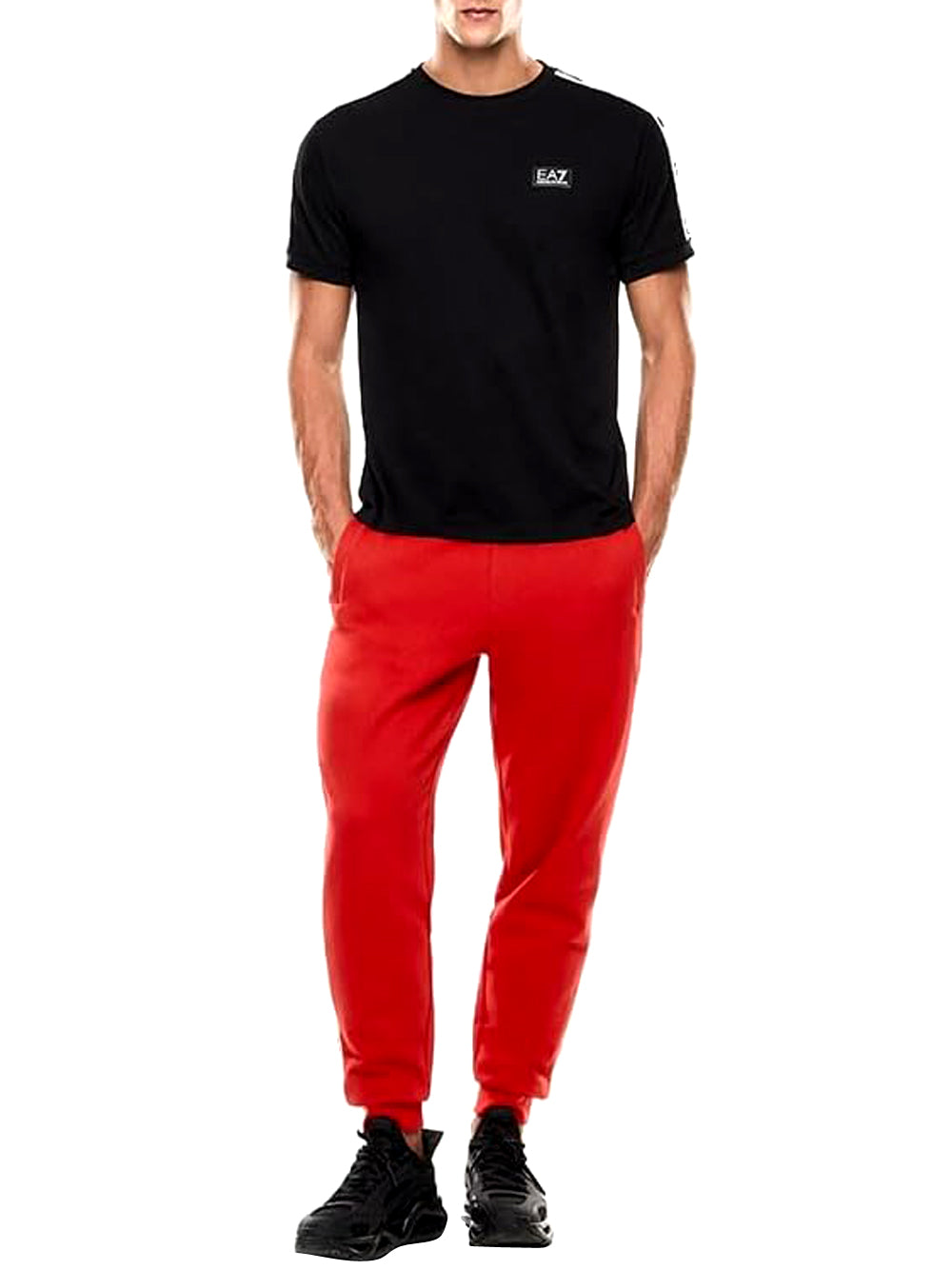 Ea7 Emporio Armani T-shirt Uomo Mod. 7M000956 AF10375 UC001 Nero