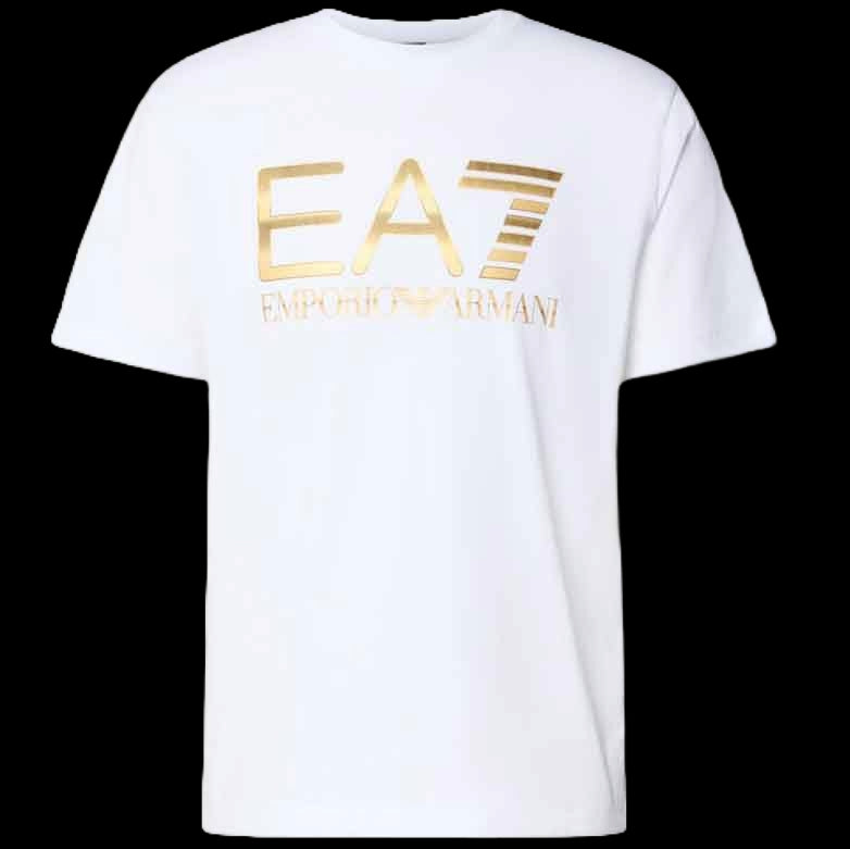 Ea7 Emporio Armani T-shirt Uomo Mod. 7M001189 AF17789 U0002 Bianco