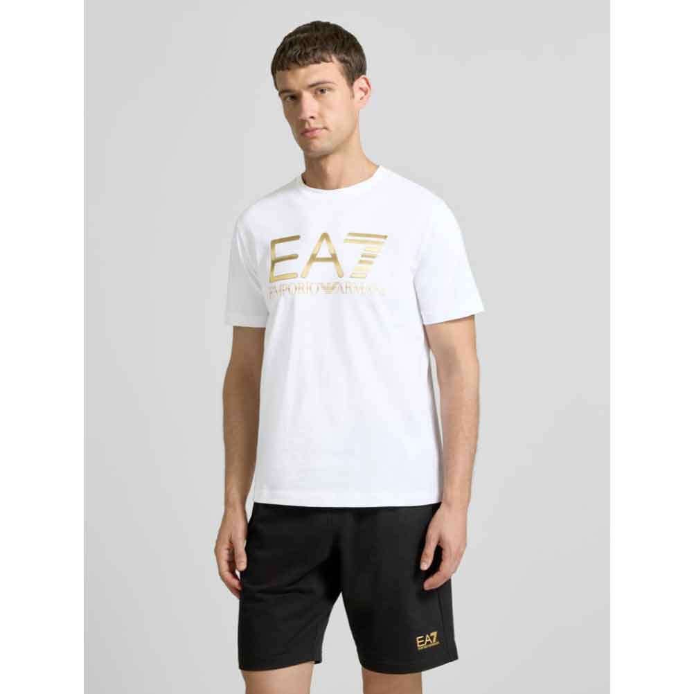 Ea7 Emporio Armani T-shirt Uomo Mod. 7M001189 AF17789 U0002 Bianco