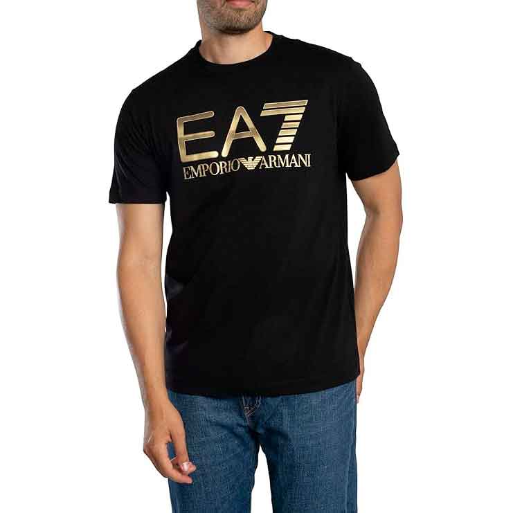 Ea7 Emporio Armani T-shirt Uomo Mod. 7M001189 AF17789 UC001 Nero