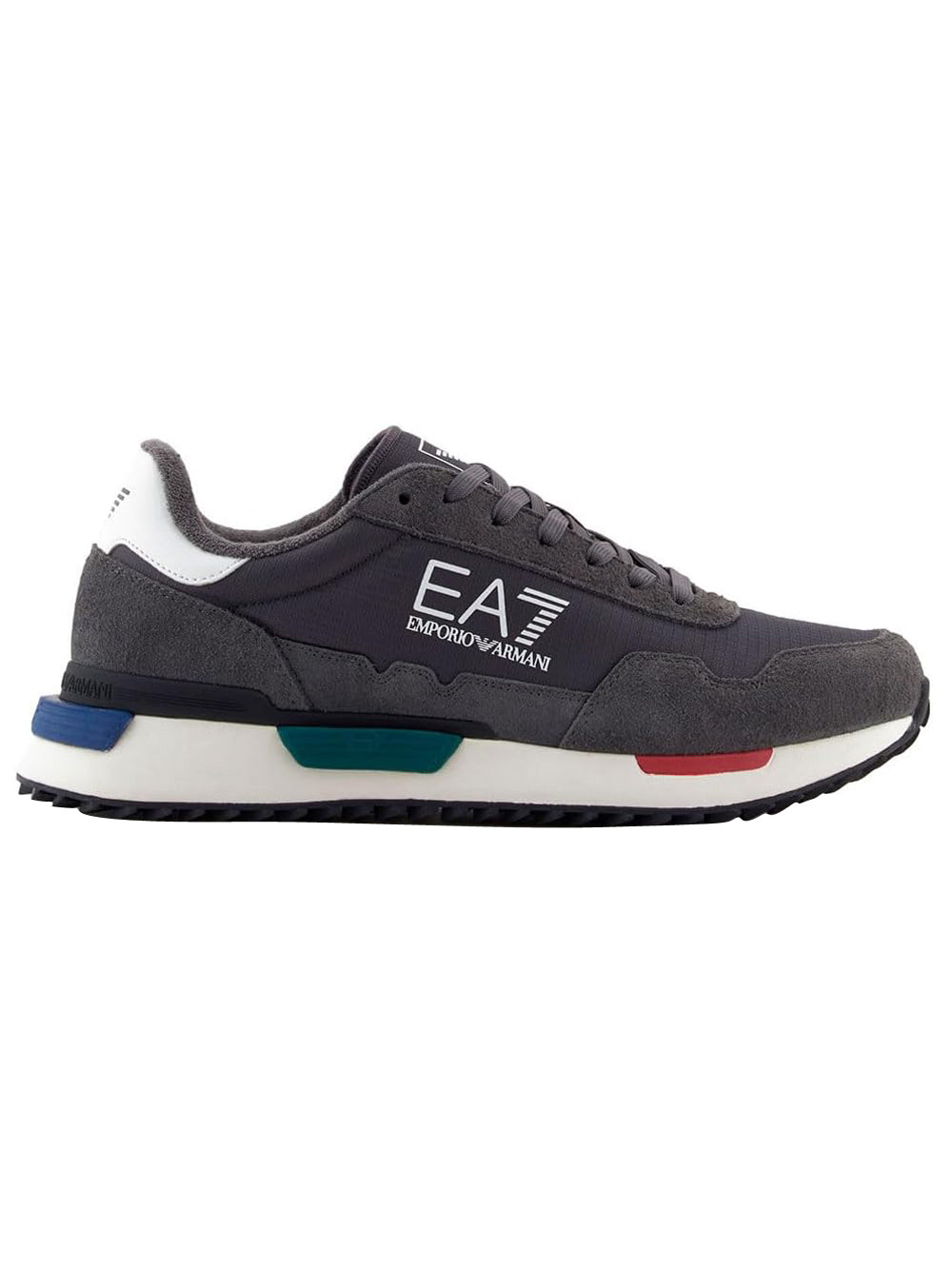 Ea7 Emporio Armani Sneakers UNISEX Mod. 7X000380 AF19175 MZ227 Antracite Grigio