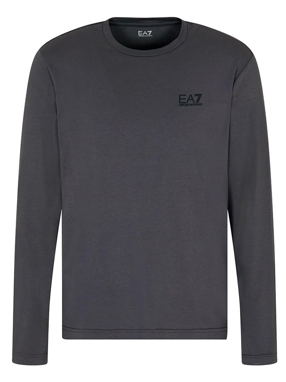Ea7 Emporio Armani T-shitr Manica Lunga Uomo Mod. 8NPT28 PJVQZ U8117 Antracite Grigio