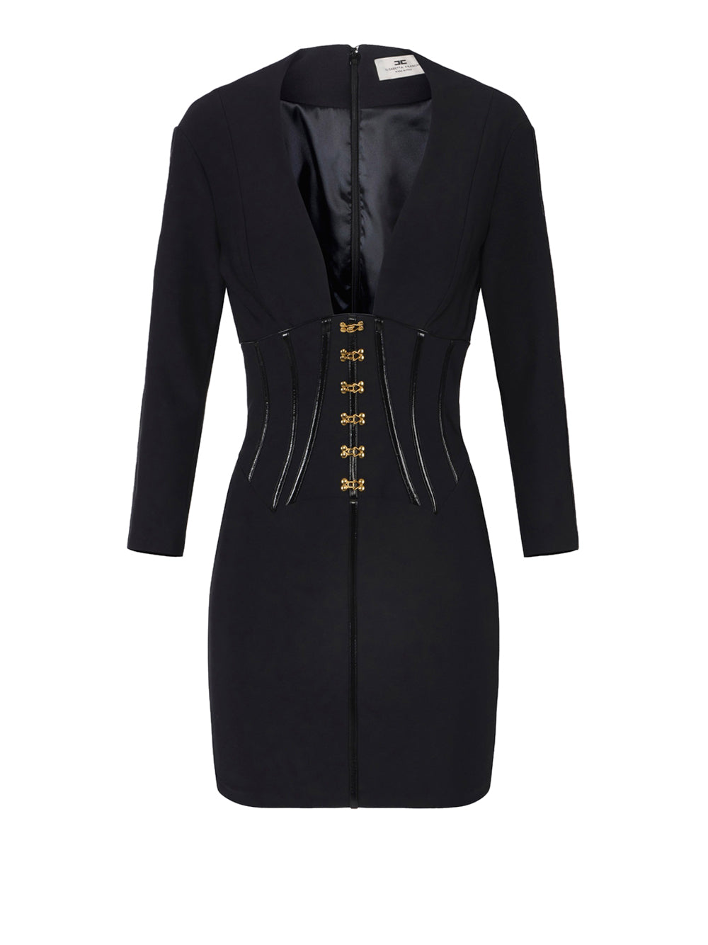 Vestito Mini Elisabetta Franchi da Donna - Nero