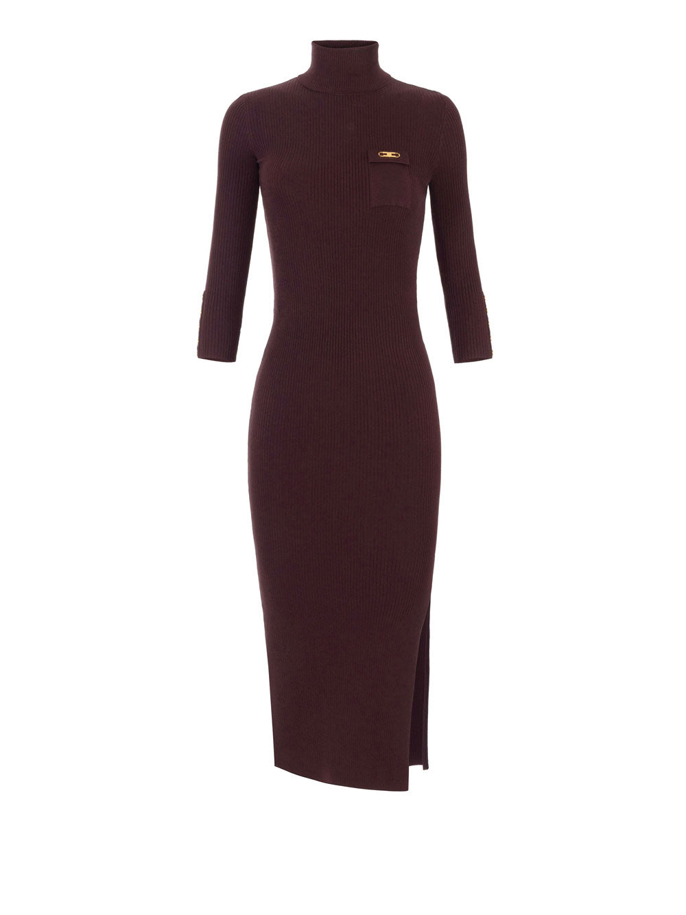 Vestito Midi Elisabetta Franchi da Donna - Bordeaux