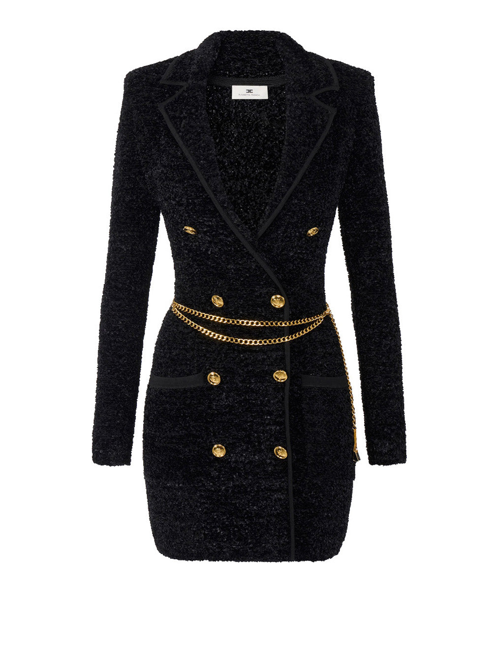 Vestito Mini Elisabetta Franchi da Donna - Nero