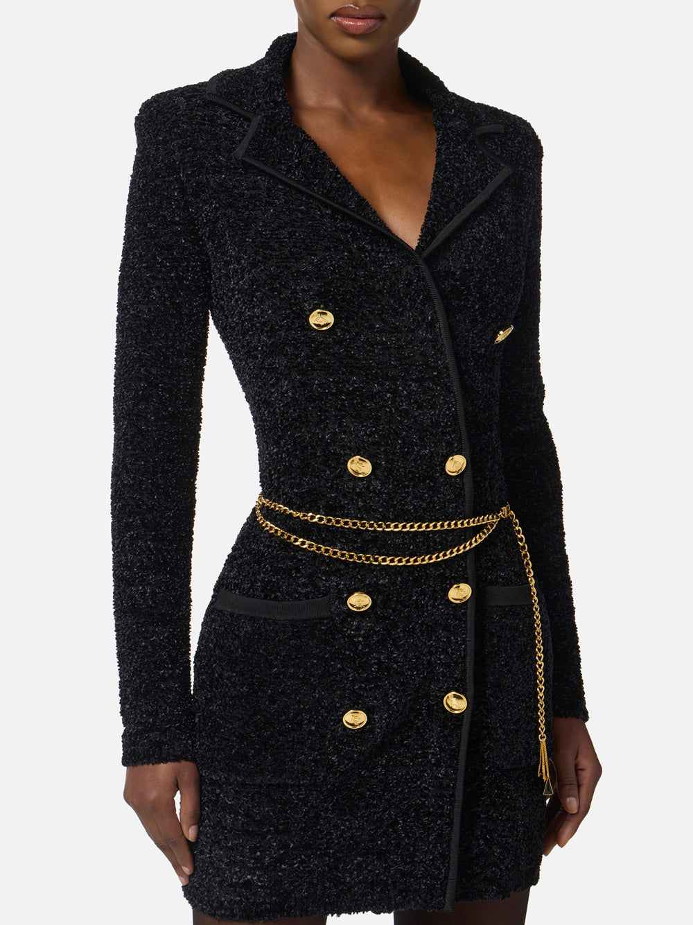 Vestito Mini Elisabetta Franchi da Donna - Nero