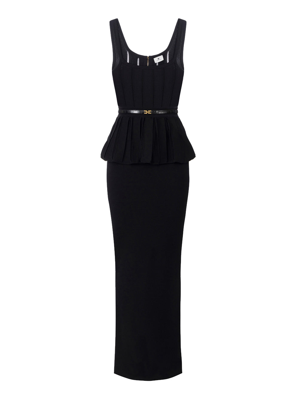 Vestito Longuette Elisabetta Franchi da Donna - Nero