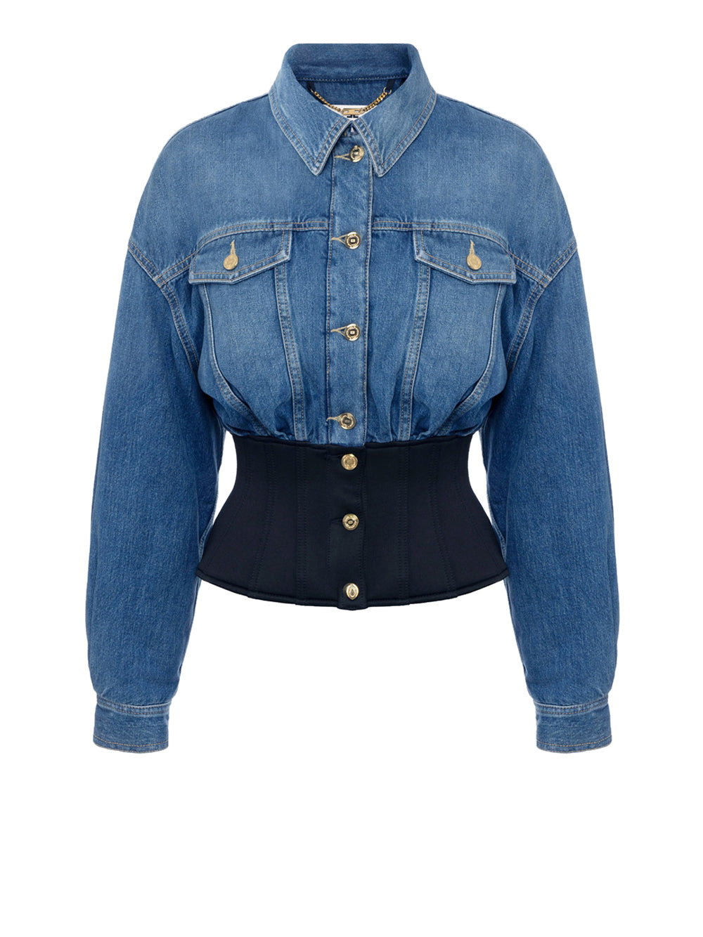 Giubbino di Jeans Elisabetta Franchi da Donna - Denim