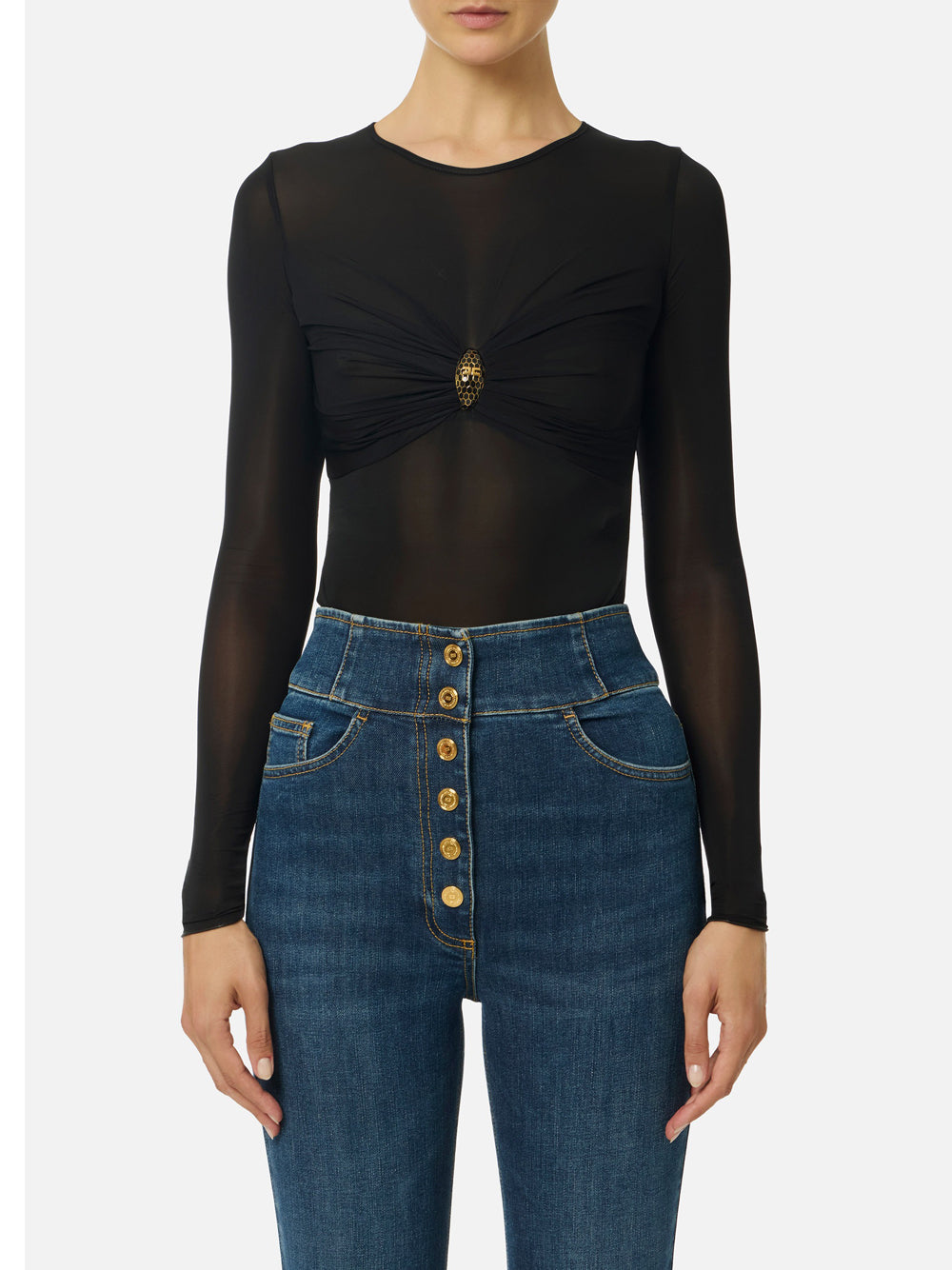 Body Elisabetta Franchi da Donna - Nero