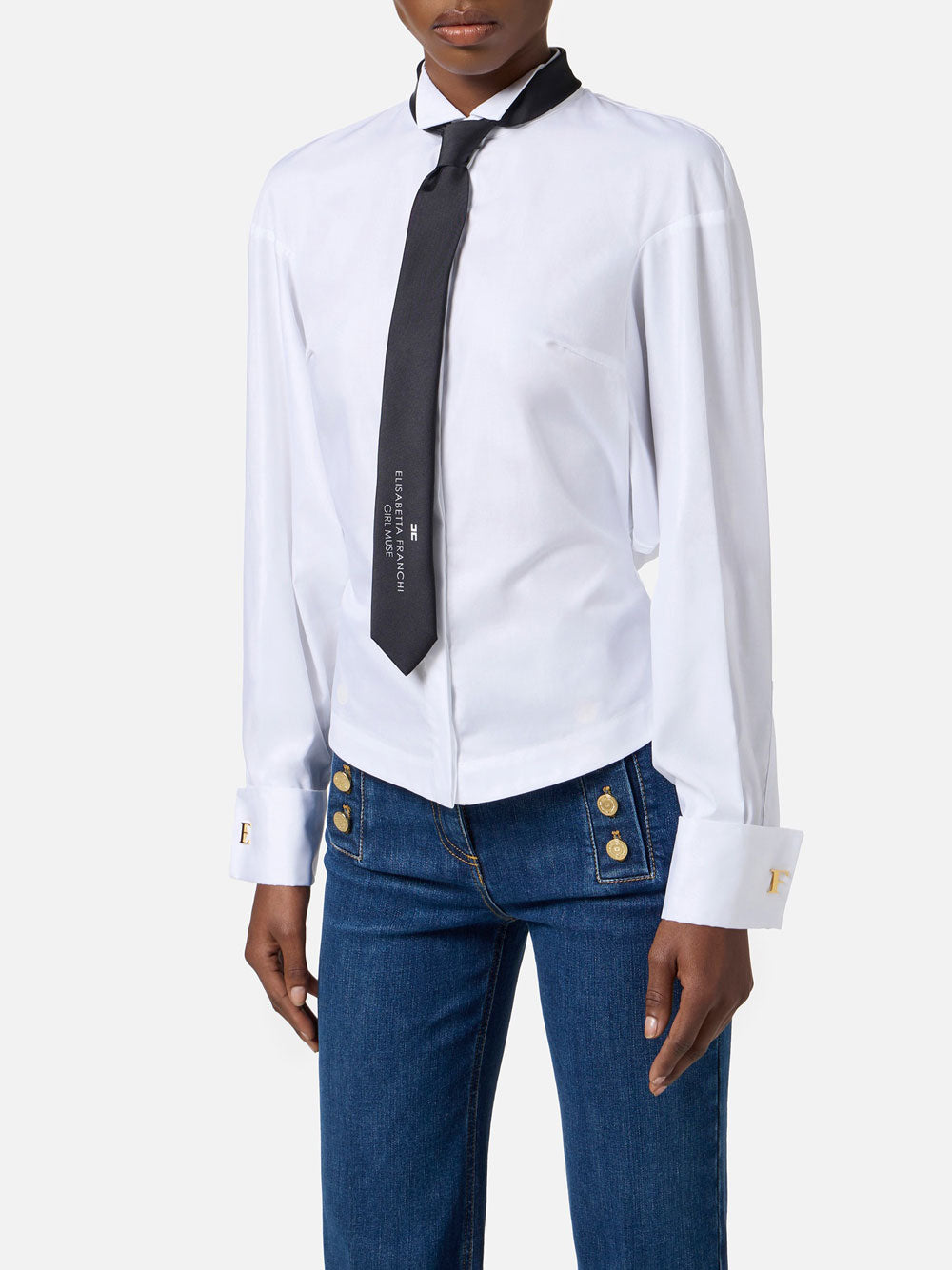 Camicia Elisabetta Franchi da Donna - Bianco