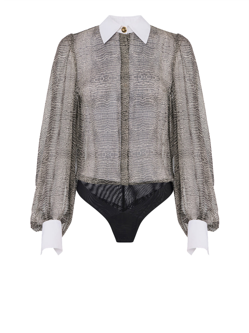 Camicia Body Elisabetta Franchi da Donna - Nero