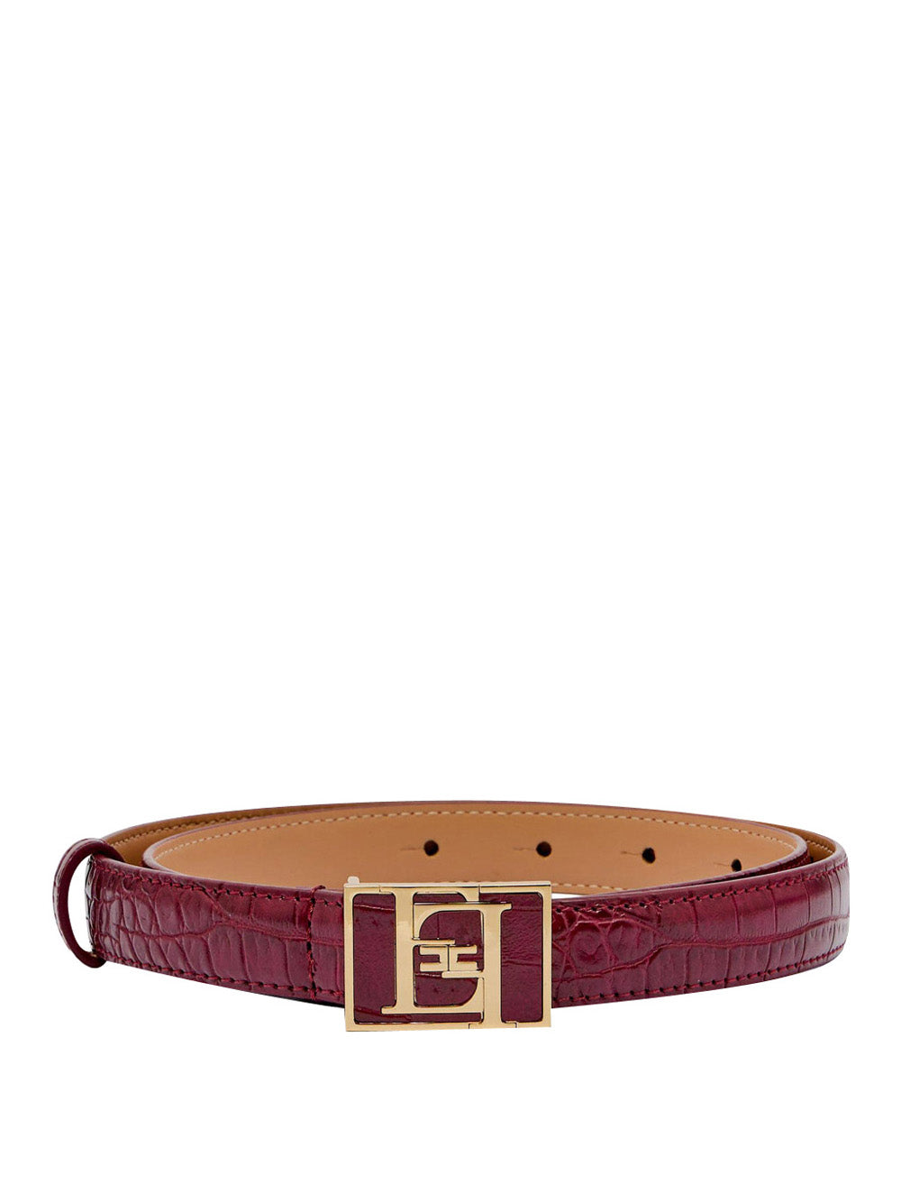 Cintura Elisabetta Franchi da Donna - Merlot Bordeaux