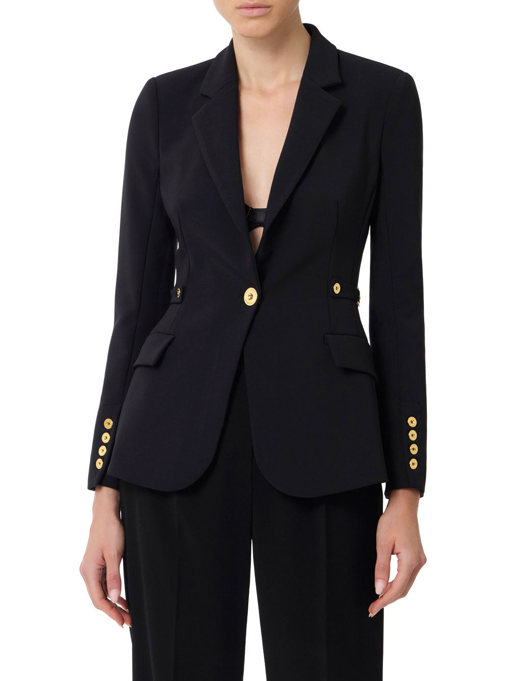 Blazer Elisabetta Franchi da Donna - Nero