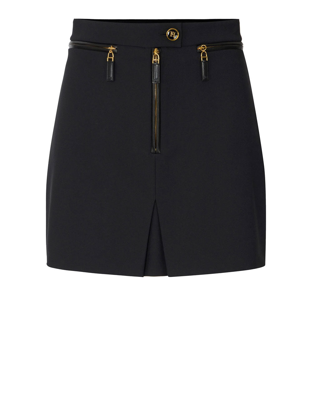 Gonna Mini Elisabetta Franchi da Donna - Nero