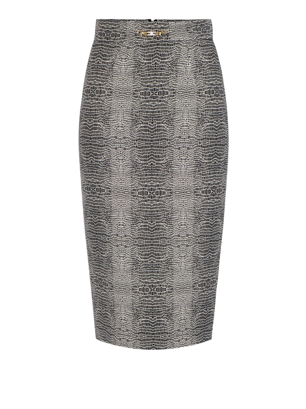 Gonna Midi Elisabetta Franchi da Donna - Nero